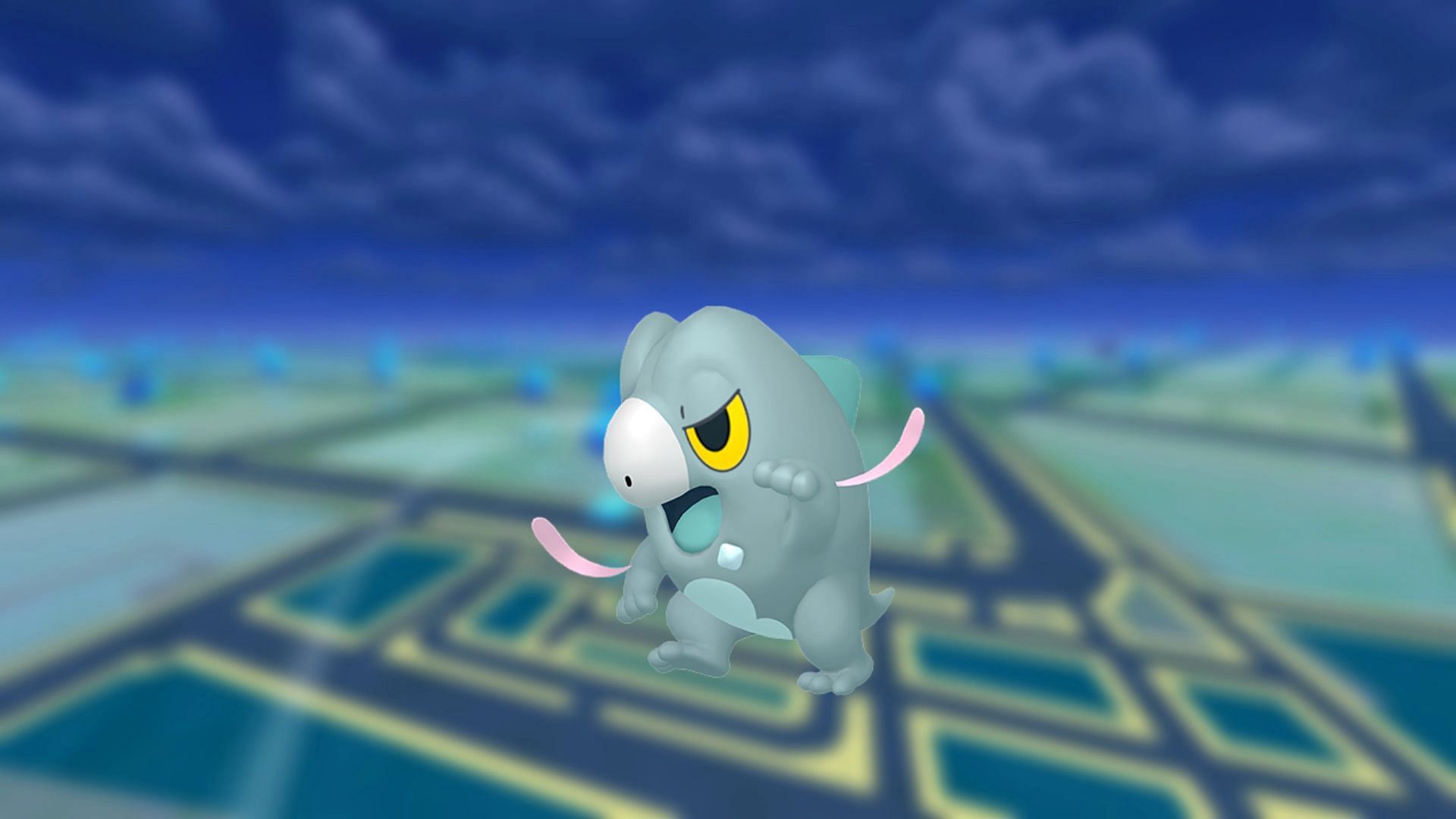 Shiny Frigibax debuts during the Pokemon GO Fest Global 2025 (Image via TPC)